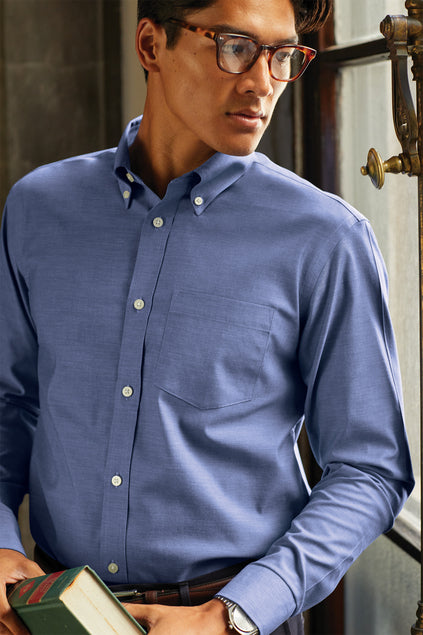 Brooks Brothers® Wrinkle-Free Stretch Pinpoint Shirt