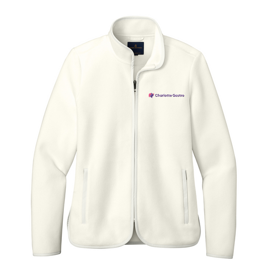 Brooks Brothers Women's Fleece Jacket — Off White