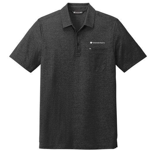 TravisMathew Oceanside Heather Pocket Polo