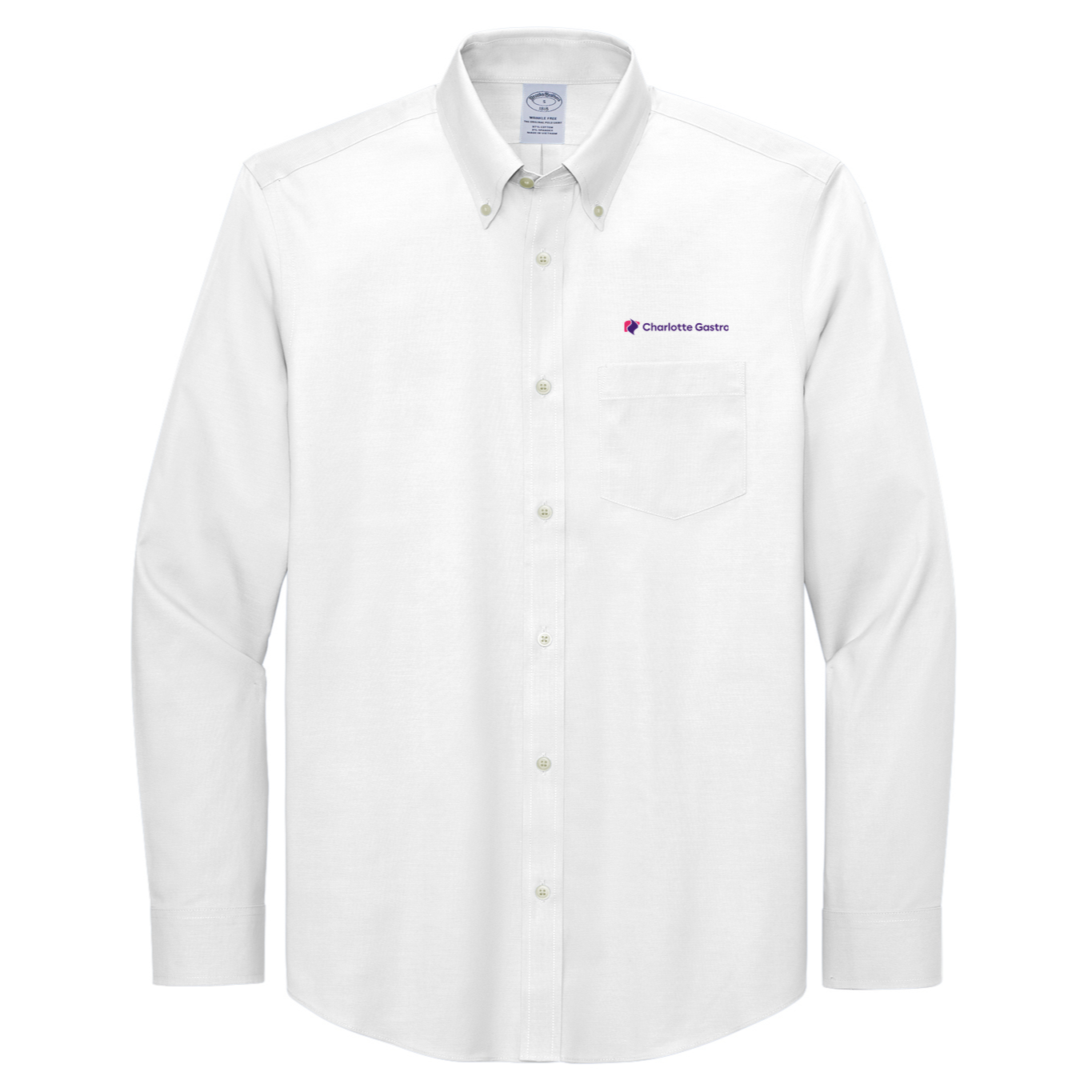 Brooks Brothers® Wrinkle-Free Stretch Pinpoint Shirt