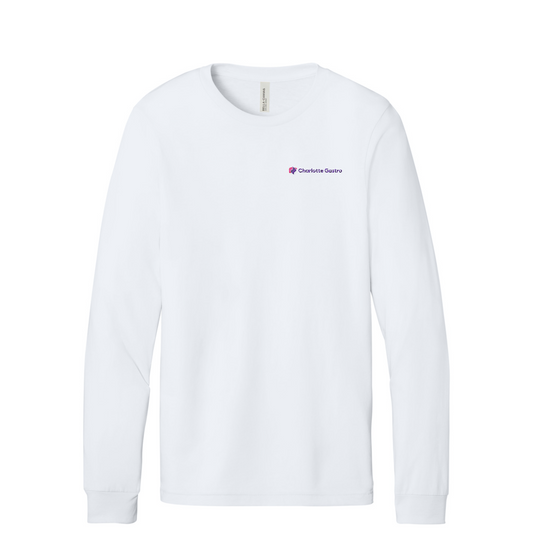 BELLA+CANVAS  Unisex Jersey Long Sleeve Tee — White